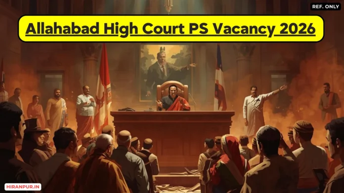 Allahabad High Court Private Secretary Grade-1 recruitment 2026 notification for 195 posts
